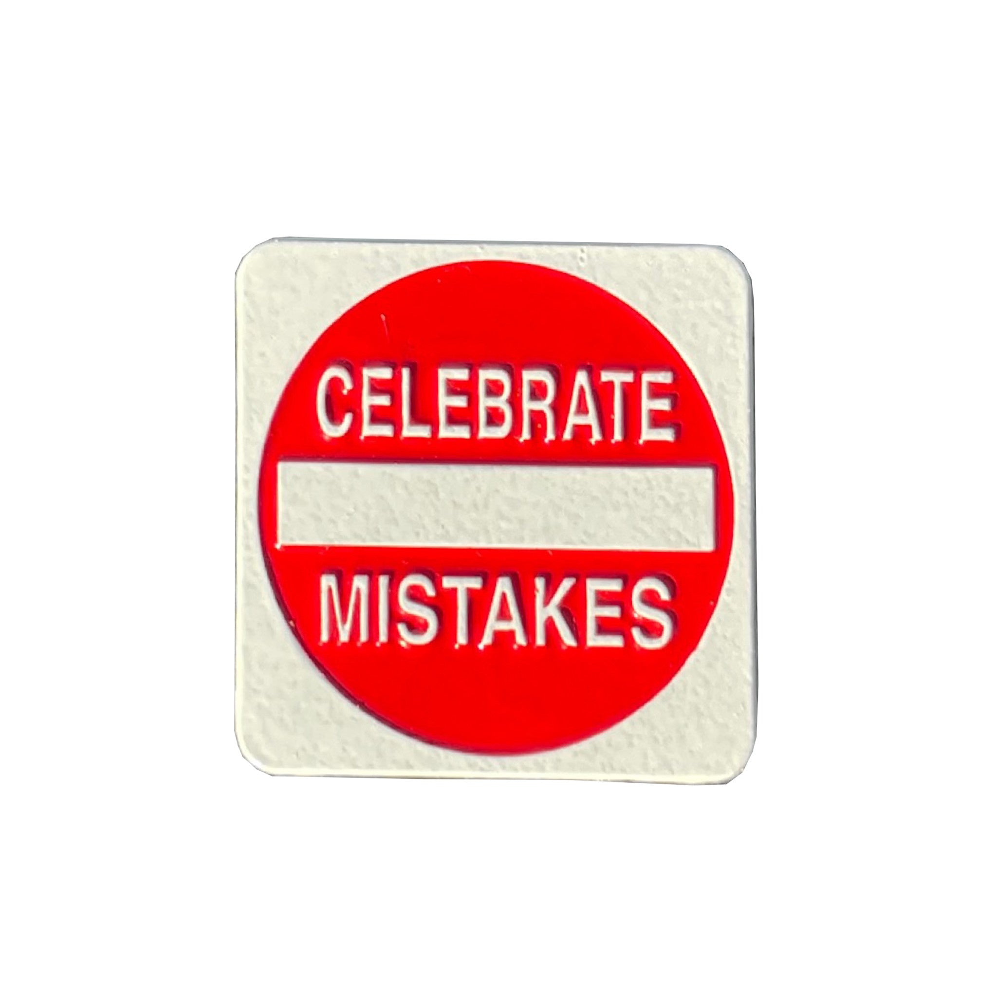 Scott Froschauer Celebrate Mistakes Pin - Wynwood Walls Shop