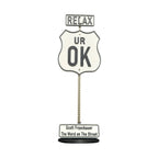 Scott Froschauer Street Sign UROK Maquette 8 inch - Wynwood Walls Shop