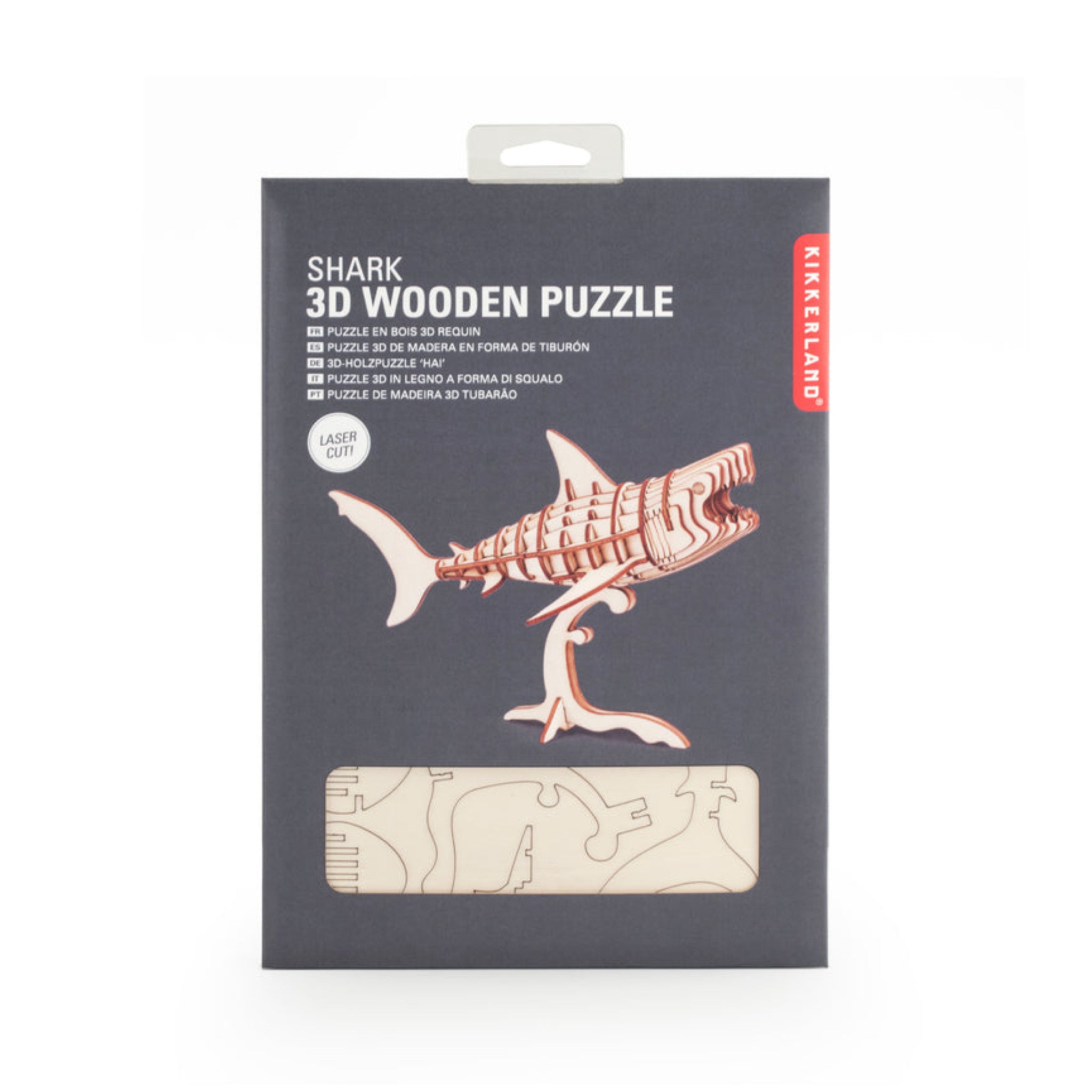 Shark 3D Wooden Puzzle - Wynwood Walls Shop