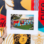 SHEPARD FAIREY Matted Print 2022 - Wynwood Walls Shop