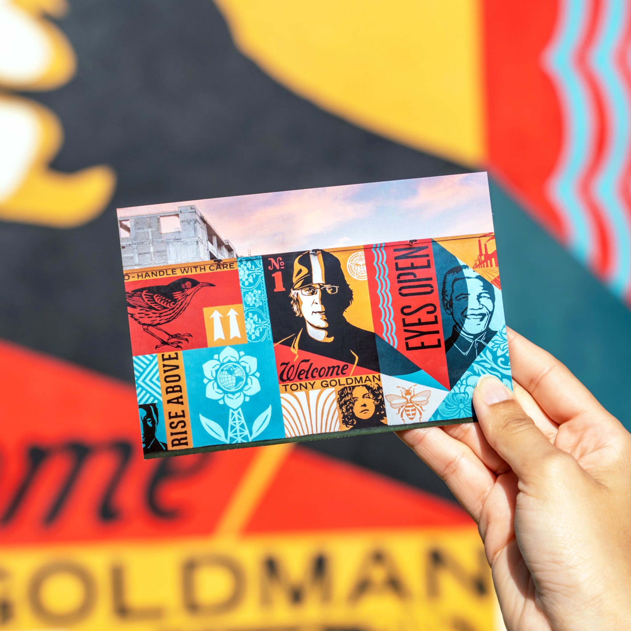 Shepard Fairey Postcard 2022 Secondary image