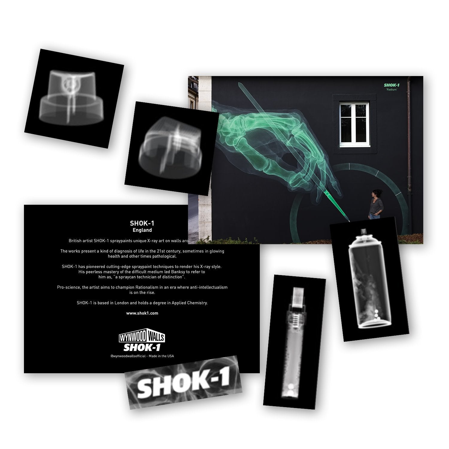 SHOK-1  GEAR  Sticker Pack