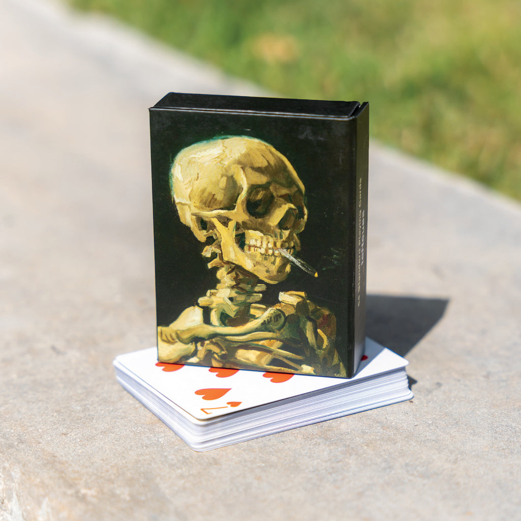 Head of a Skeleton Playing Cards - Wynwood Walls Shop