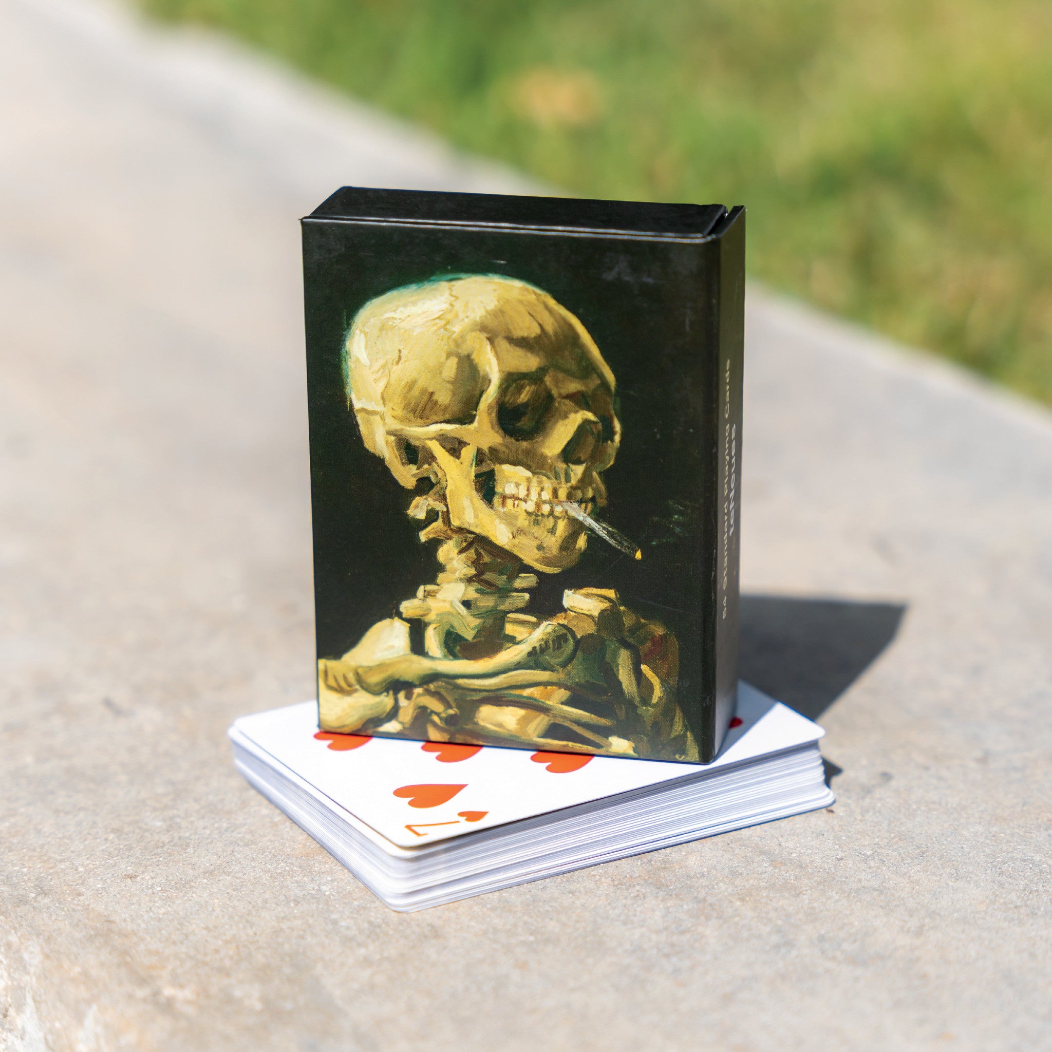 Head of a Skeleton Playing Cards - Wynwood Walls Shop