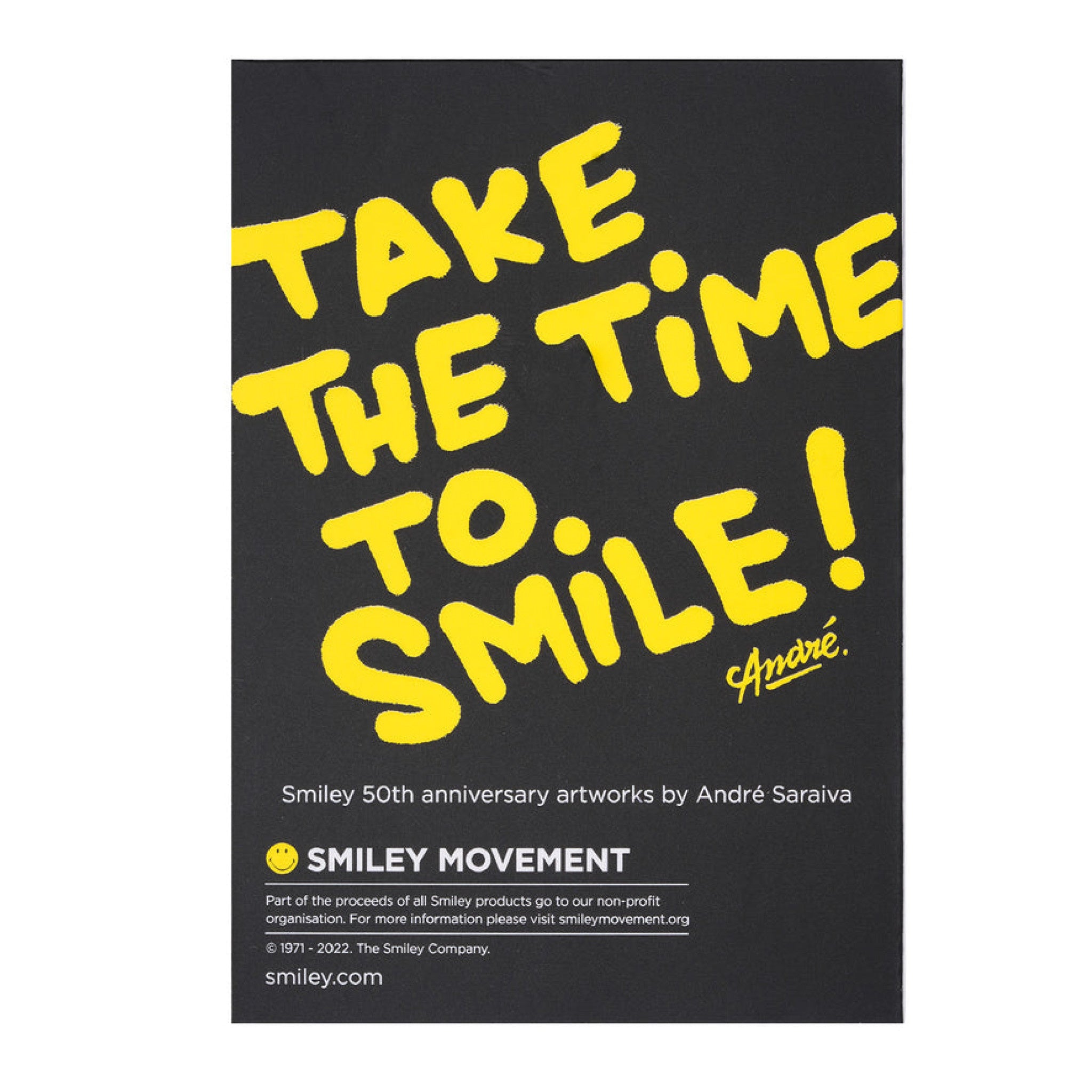 Smiley 50th Anniversary Pin - Orange - Wynwood Walls Shop