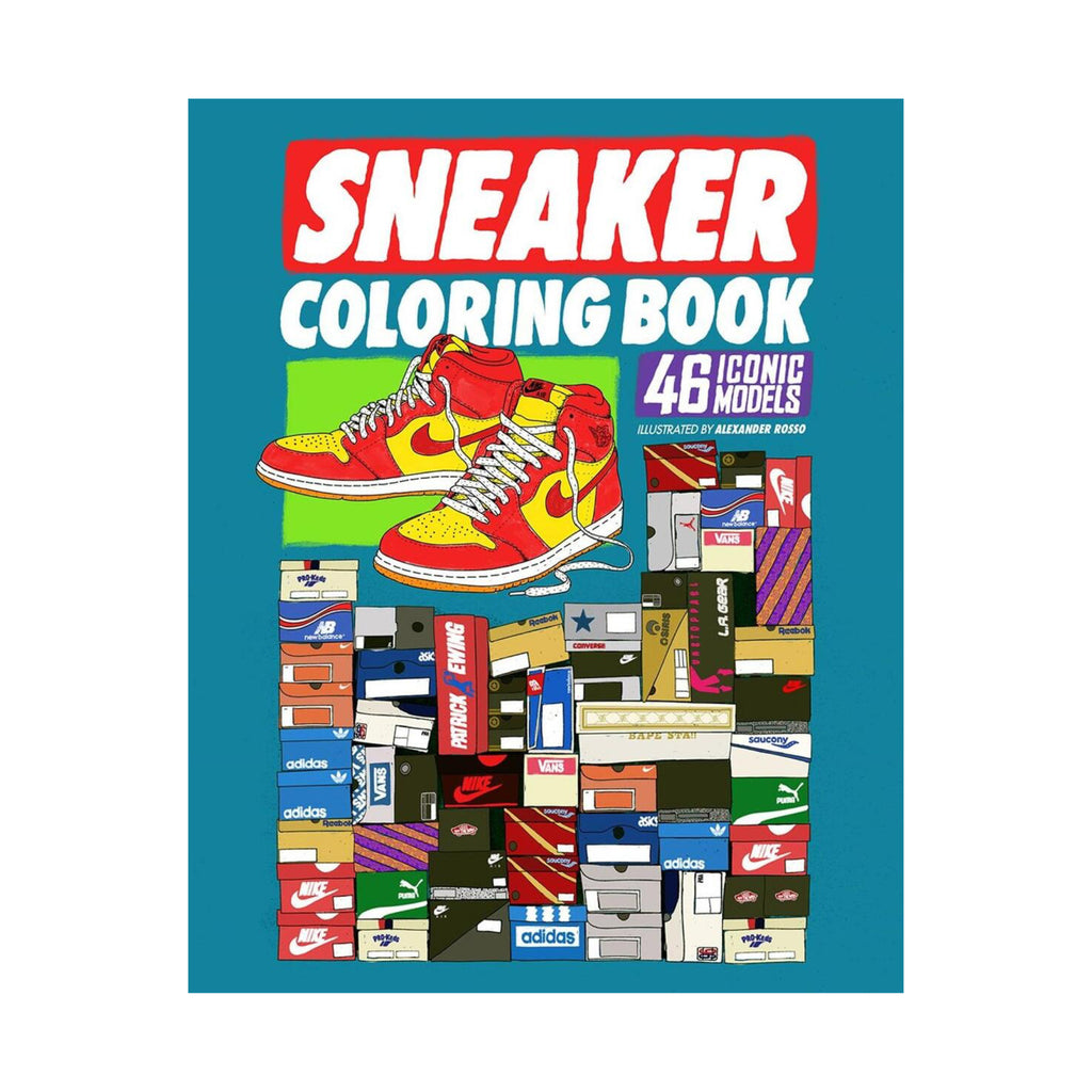 Sneaker Coloring Book: 46 Iconic Models - Wynwood Walls Shop