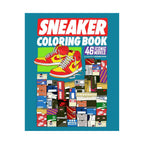 Sneaker Coloring Book: 46 Iconic Models - Wynwood Walls Shop