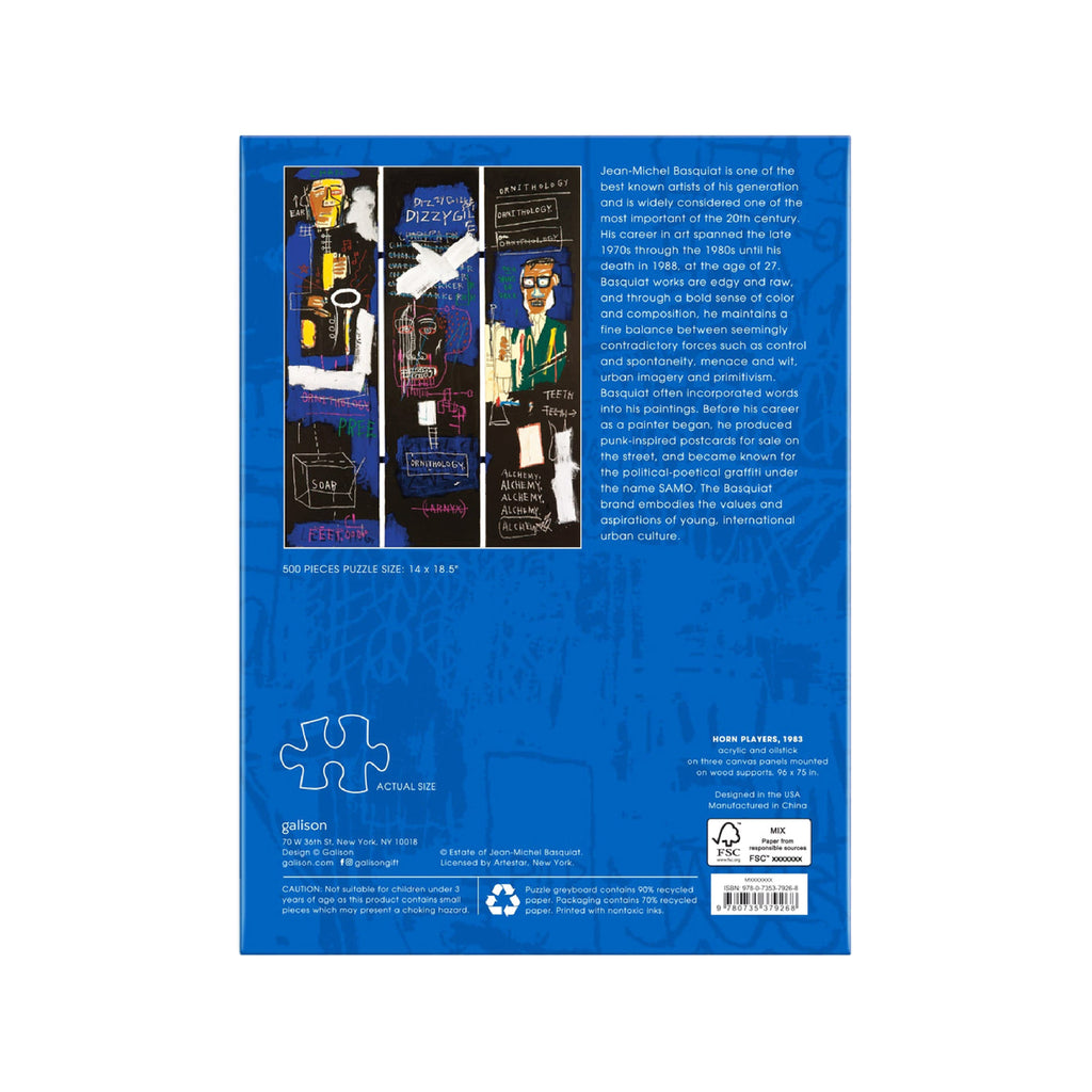 Basquiat Horn Players  Puzzle