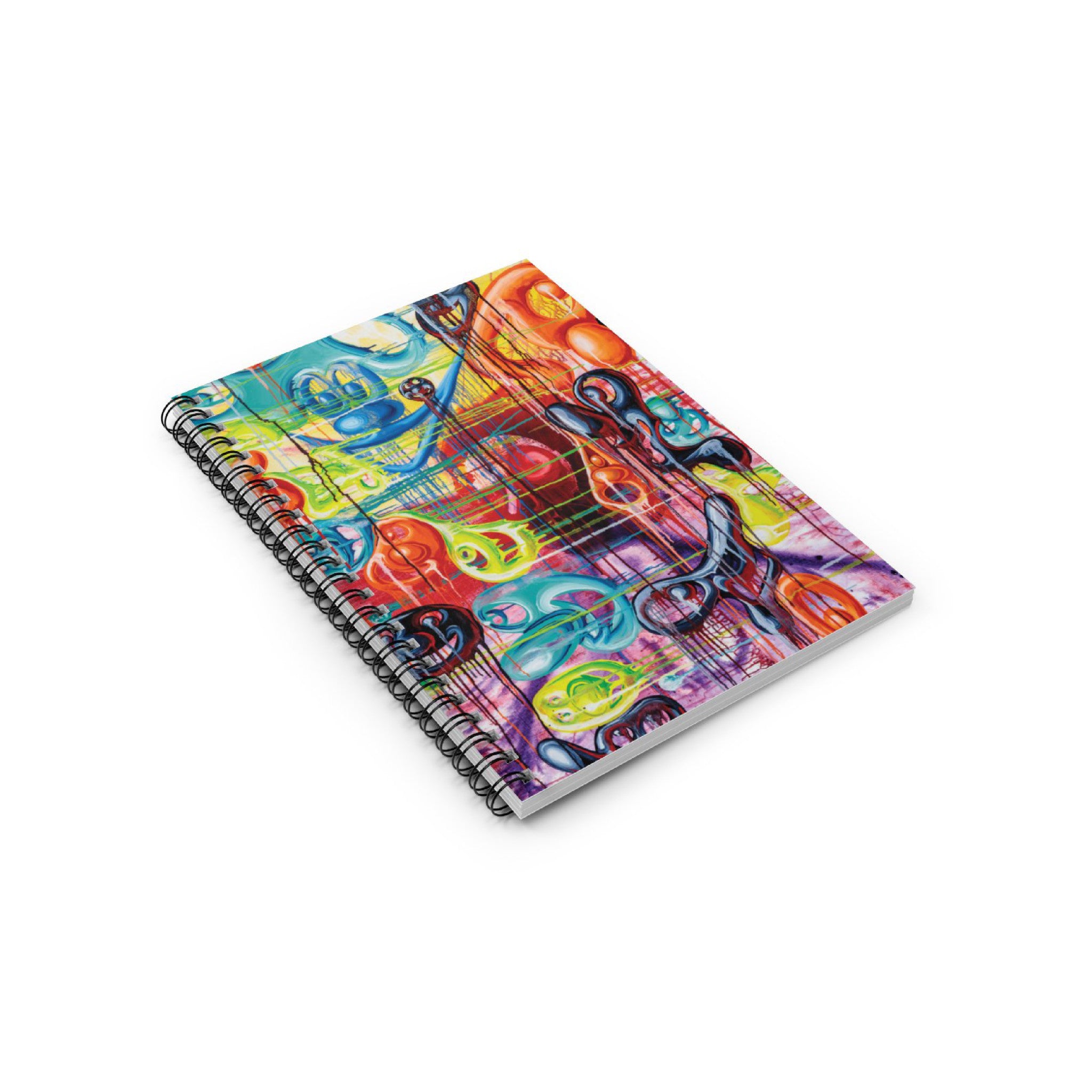 Kenny Scharf Spiral Notebook Drips N' Mess - Wynwood Walls Shop