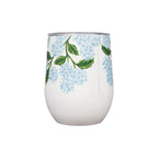 Stemless - 12oz Rifle Paper - Gloss Cream Hydrangea - Wynwood Walls Shop