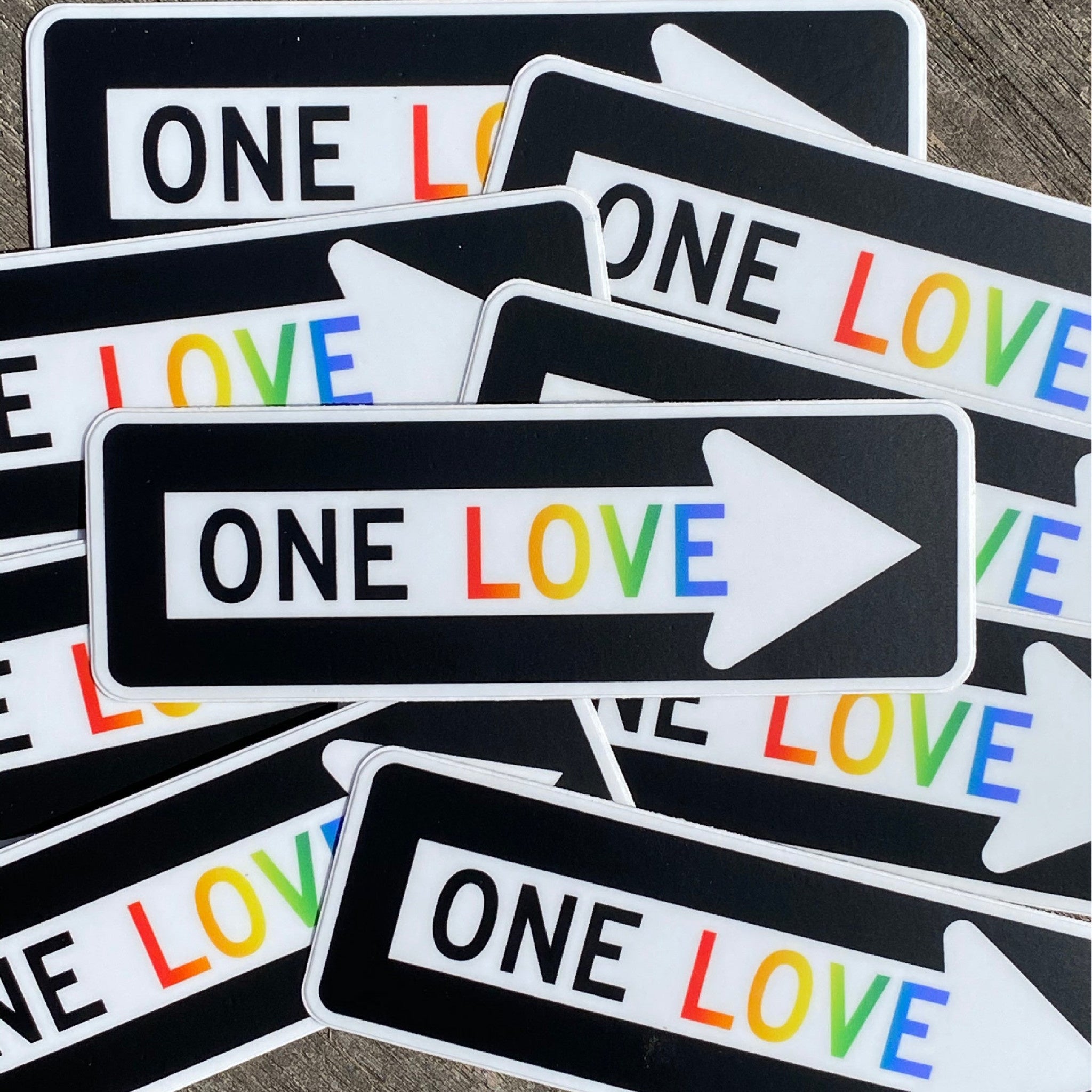 Scott Froschauer One Love Sticker - Wynwood Walls Shop