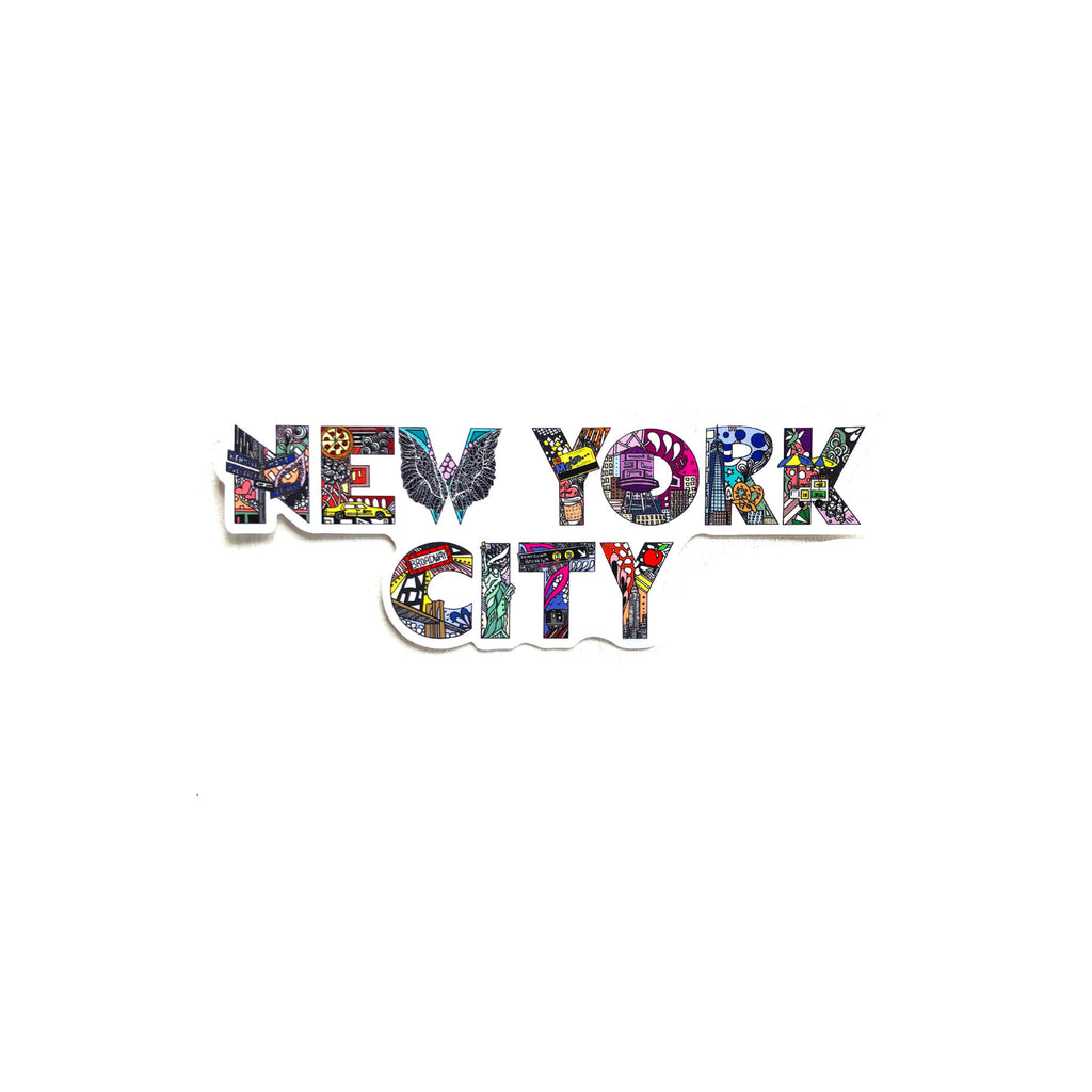 Kelsey Montague City Sticker NYC - Wynwood Walls Shop