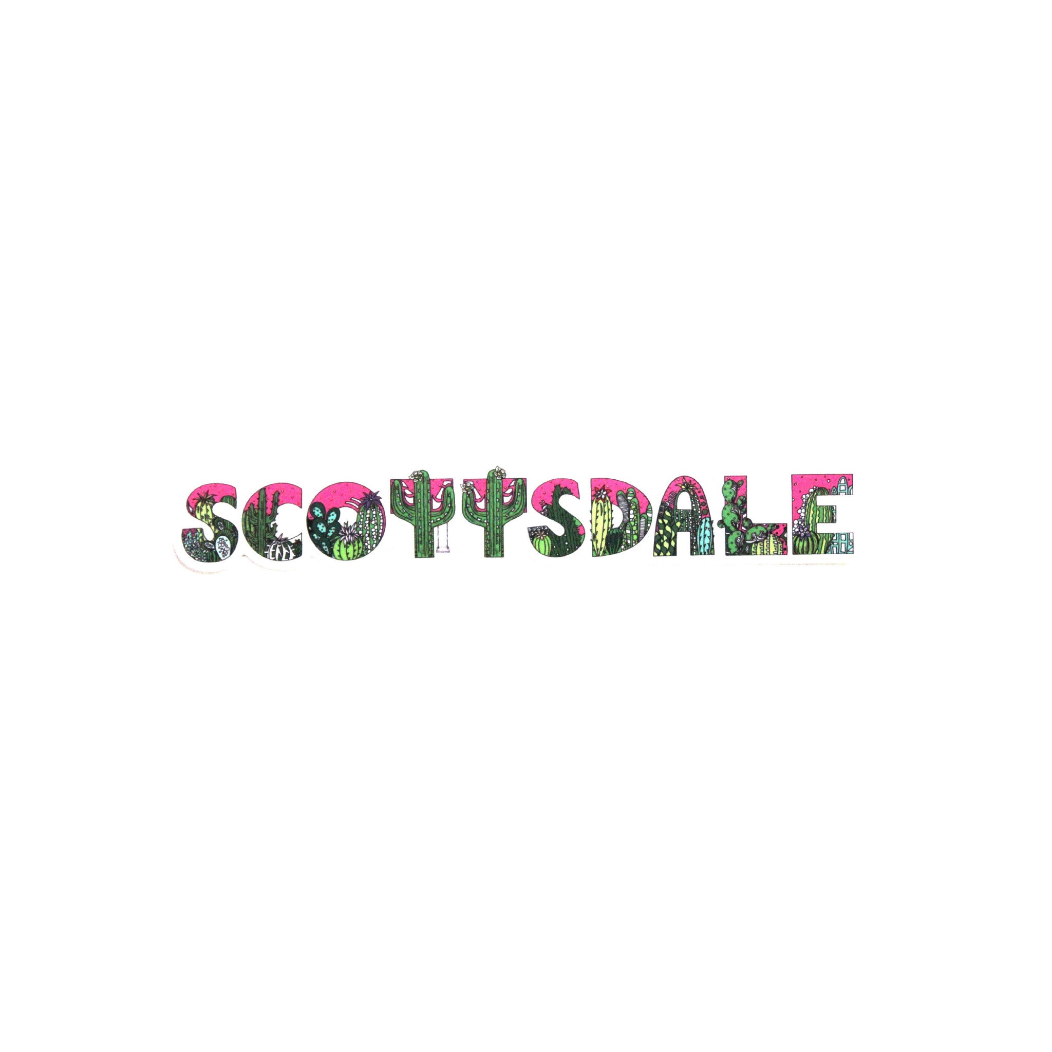 Kelsey Montague City Sticker Scottsdale - Wynwood Walls Shop Main image