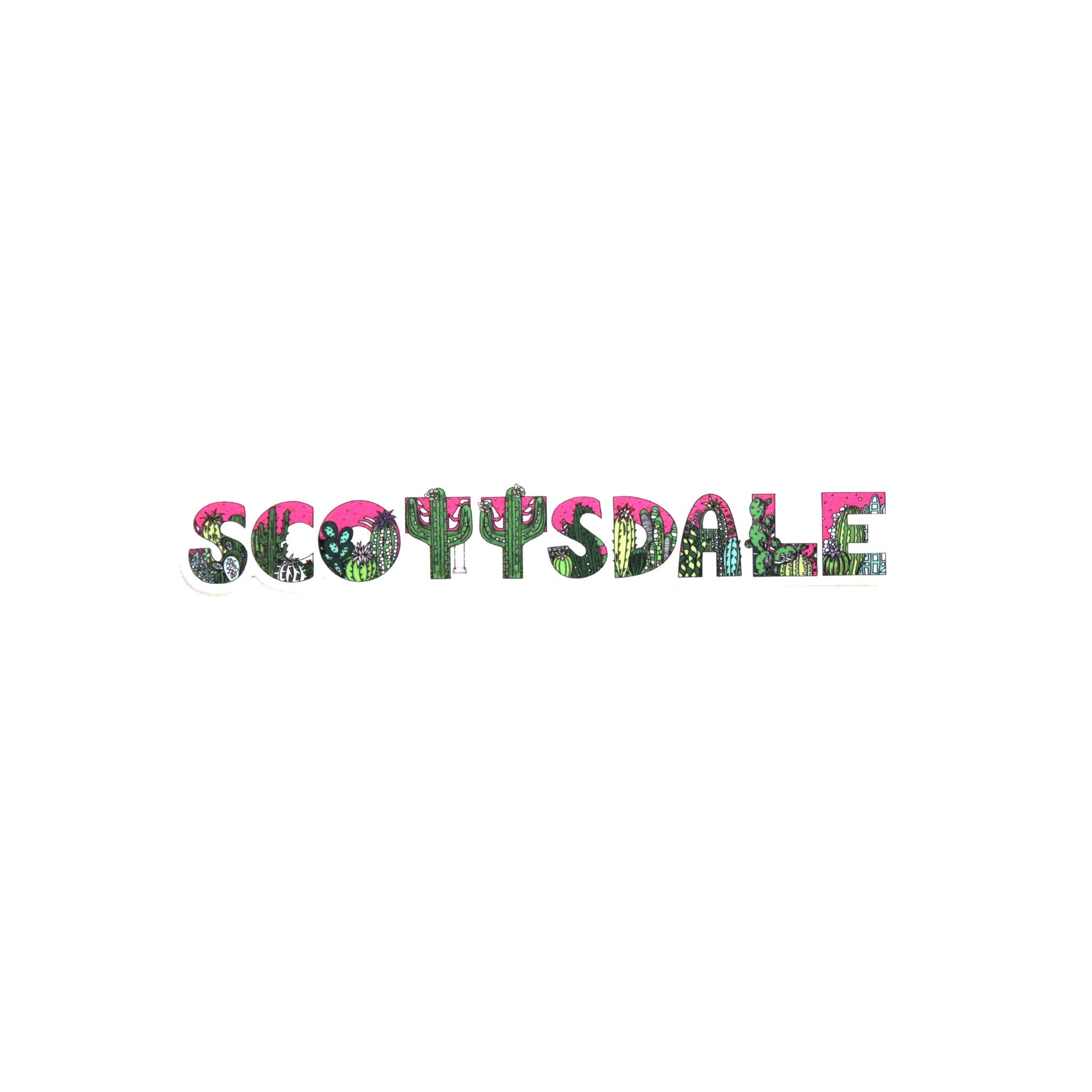 Kelsey Montague City Sticker Scottsdale - Wynwood Walls Shop