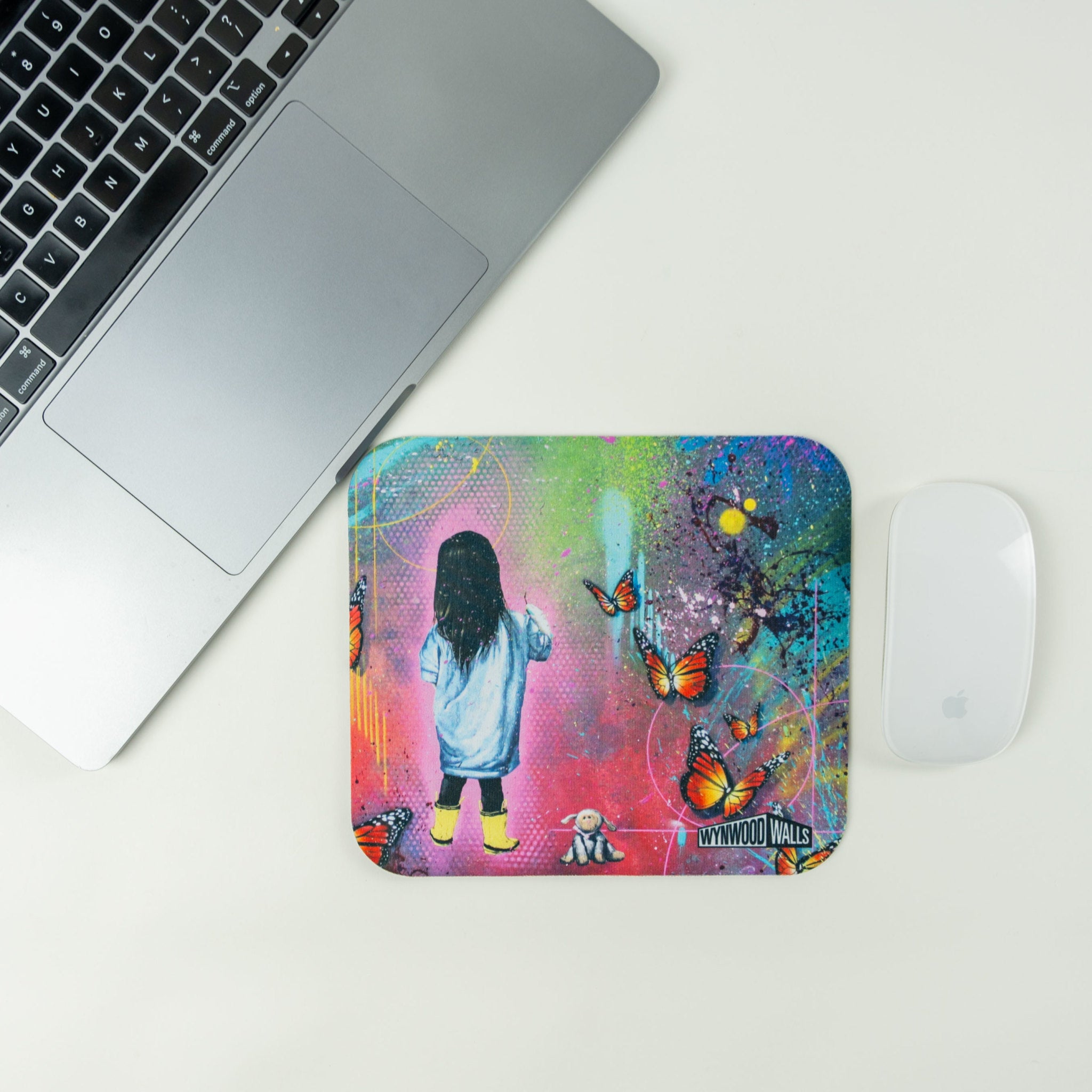 Risk Stormy BUTTERFLY Mouse Pad - Wynwood Walls Shop