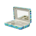 Striped Travel Jewelry Case - Wynwood Walls Shop