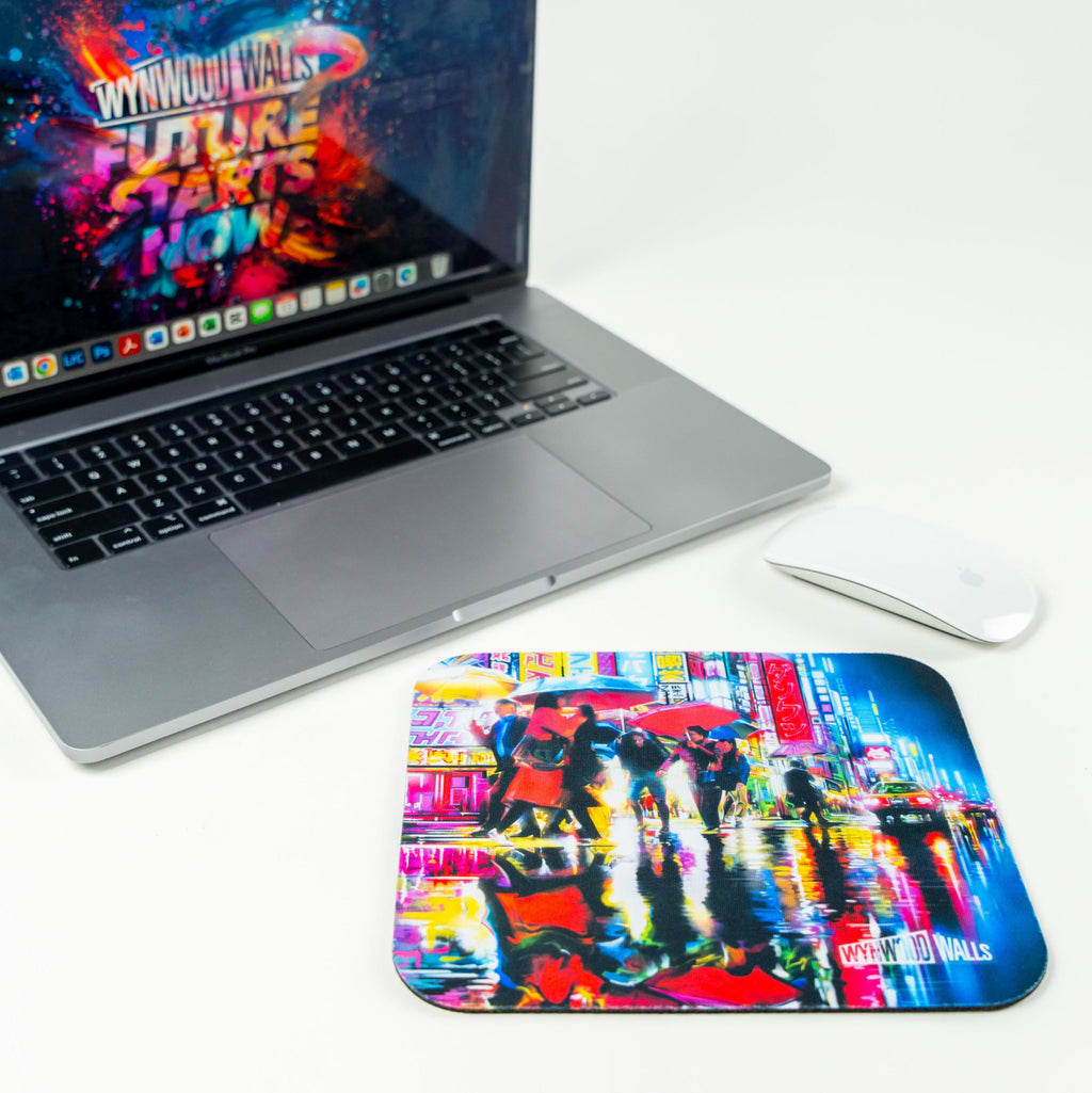 Dan Kitchener TOKYO REFLECTION Mouse Pad - Wynwood Walls Shop