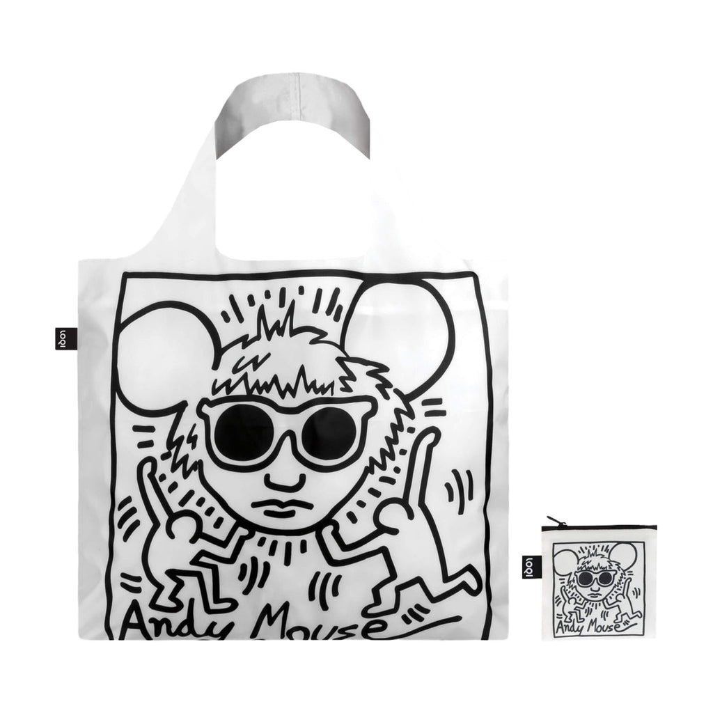 Tote Bag by Keith Haring - Andy Mouse - Wynwood Walls Shop