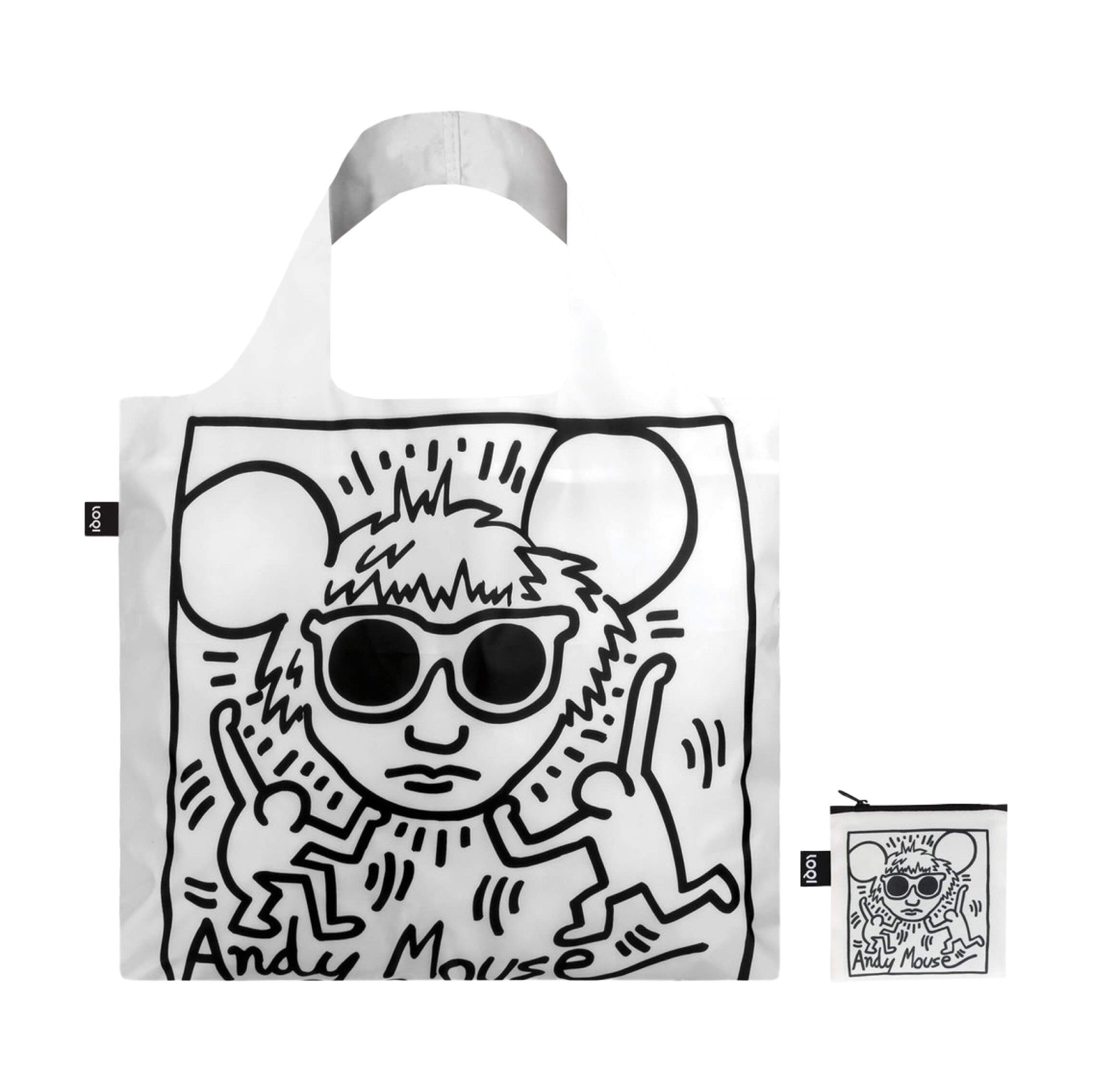 Tote Bag by Keith Haring - Andy Mouse - Wynwood Walls Shop