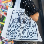 Tote Bag by Keith Haring - Andy Mouse - Wynwood Walls Shop
