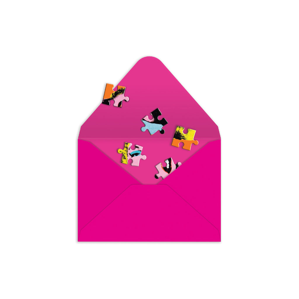Andy Warhol Marilyn Greeting Card Puzzle