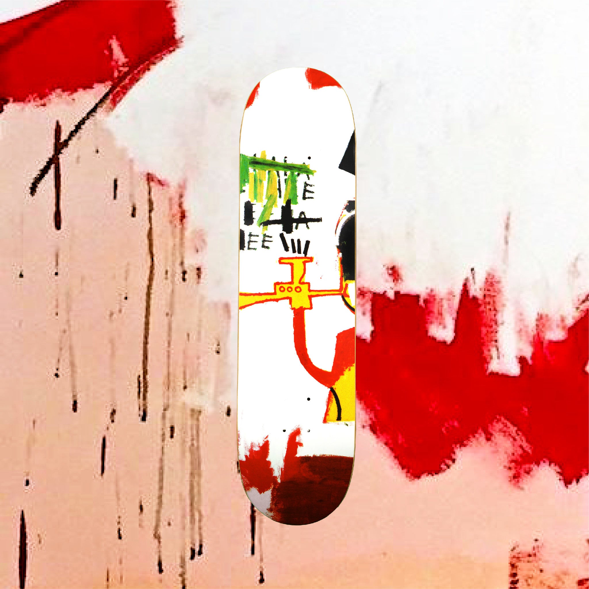 Jean-Michel Basquiat Trumpet Skate Deck - Wynwood Walls Shop