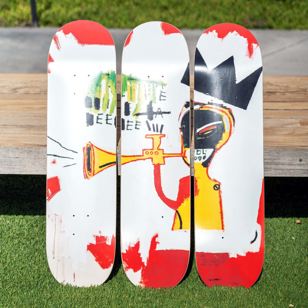 Jean-Michel Basquiat Trumpet Skate Deck - Wynwood Walls Shop