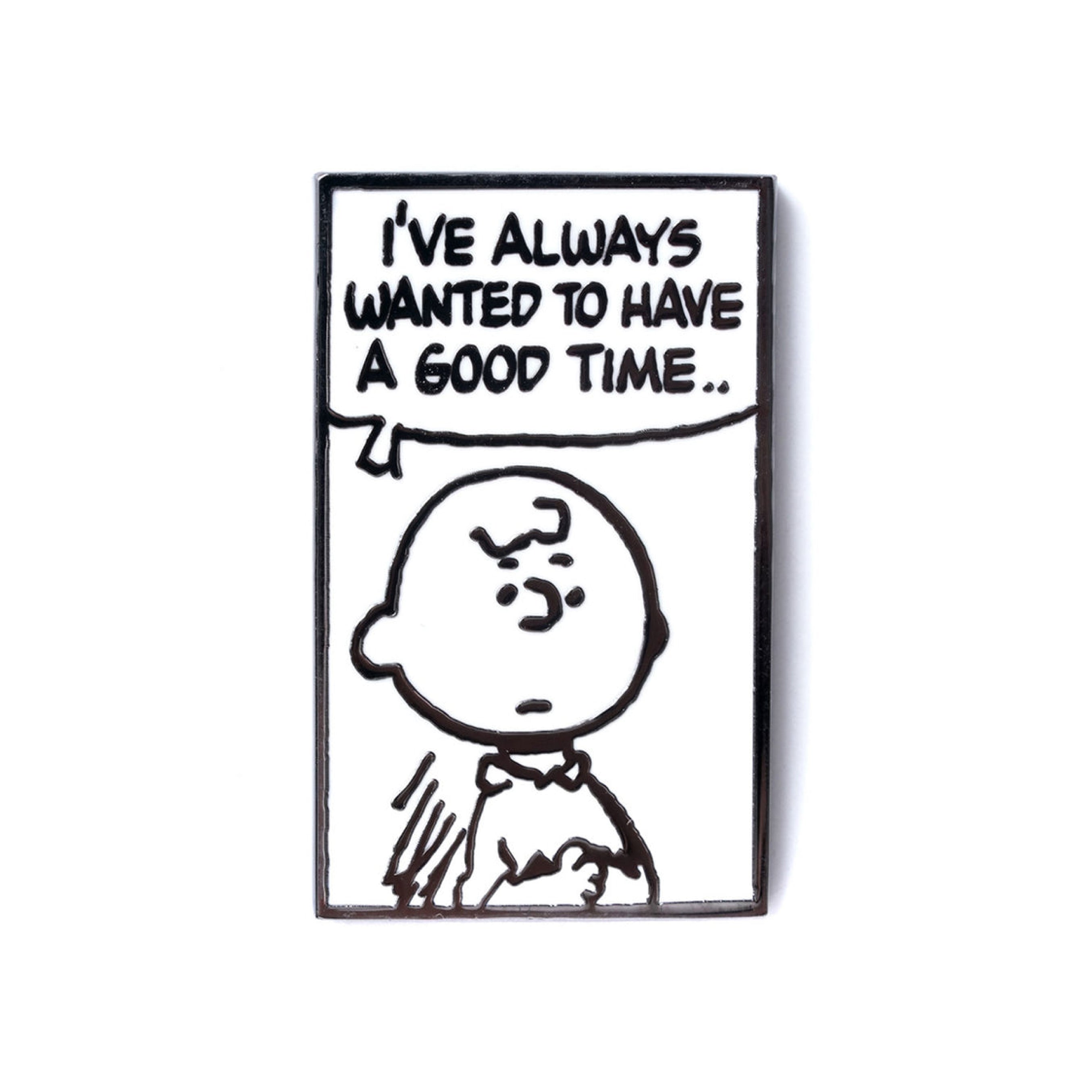 Peanuts MOOD – HAVE A GOOD TIME Pin Main image