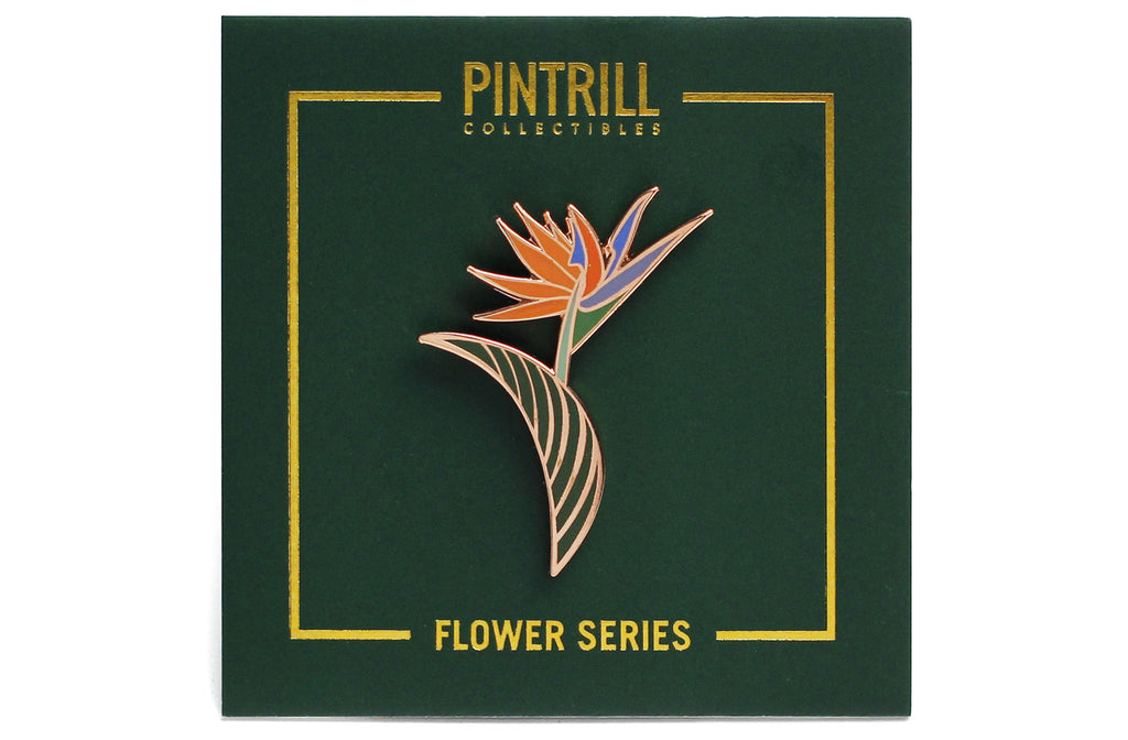 Flower Series BIRDS OF PARADISE Pin