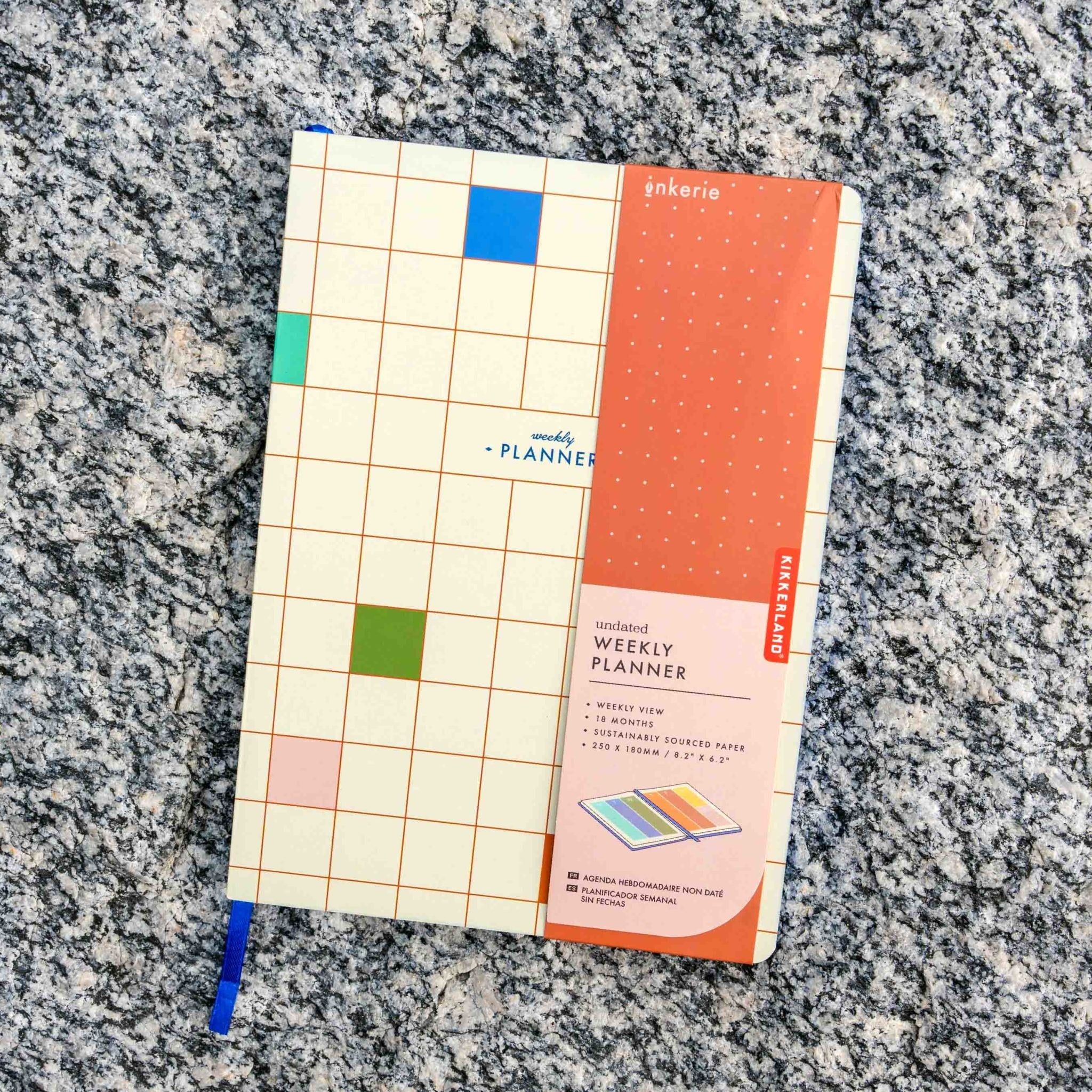 Undated Weekly Planner - Wynwood Walls Shop