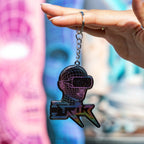 Drik the Villain UNMASKED FUTURE Keychain - Wynwood Walls Shop