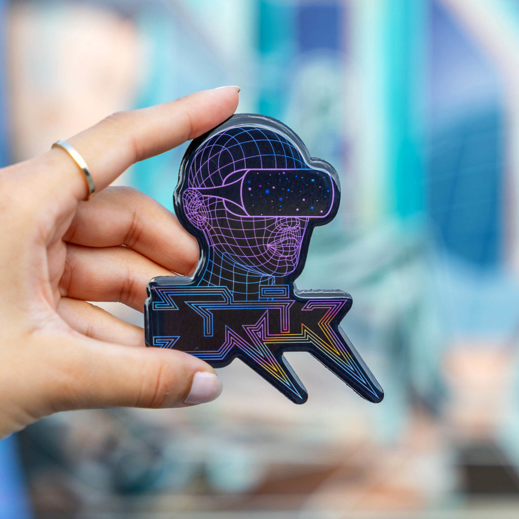 Drik the Villain UNMASKED FUTURE Magnet - Wynwood Walls Shop