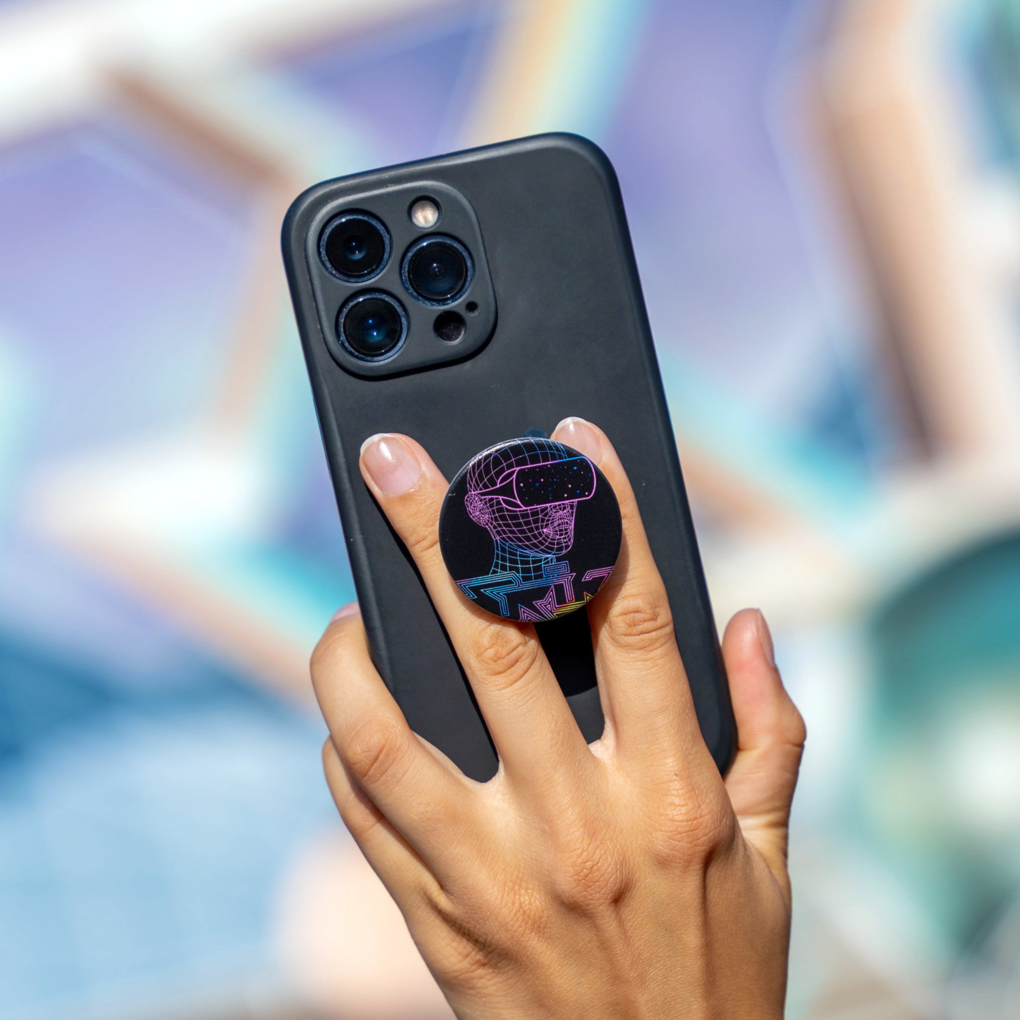 Drik the Villain UNMASKED FUTURE PopSocket - Wynwood Walls Shop
