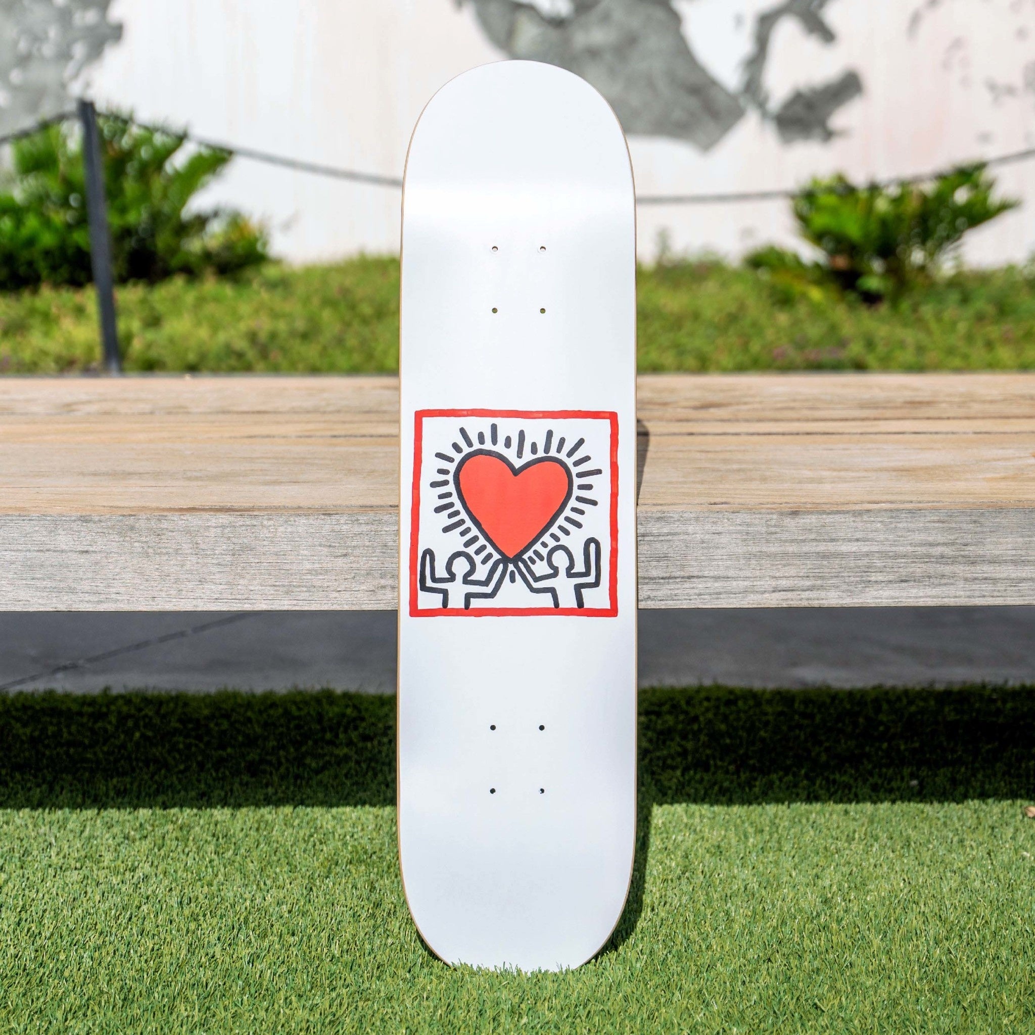 Keith Haring Untitled (Heart) Skate Deck - Wynwood Walls Shop