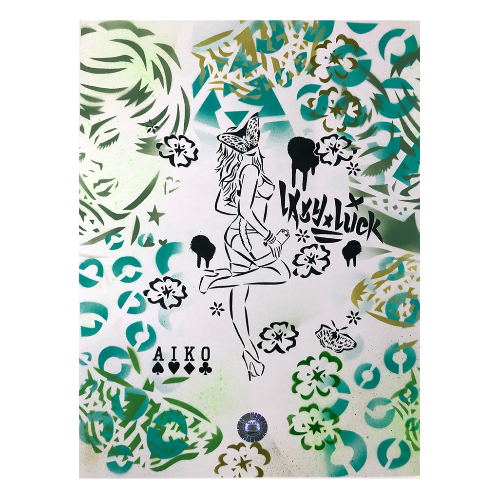 AIKO x Pearl Jam Poster GREEN
