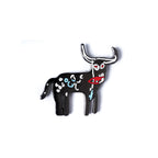 Jean-Michel Basquiat BULL Pin