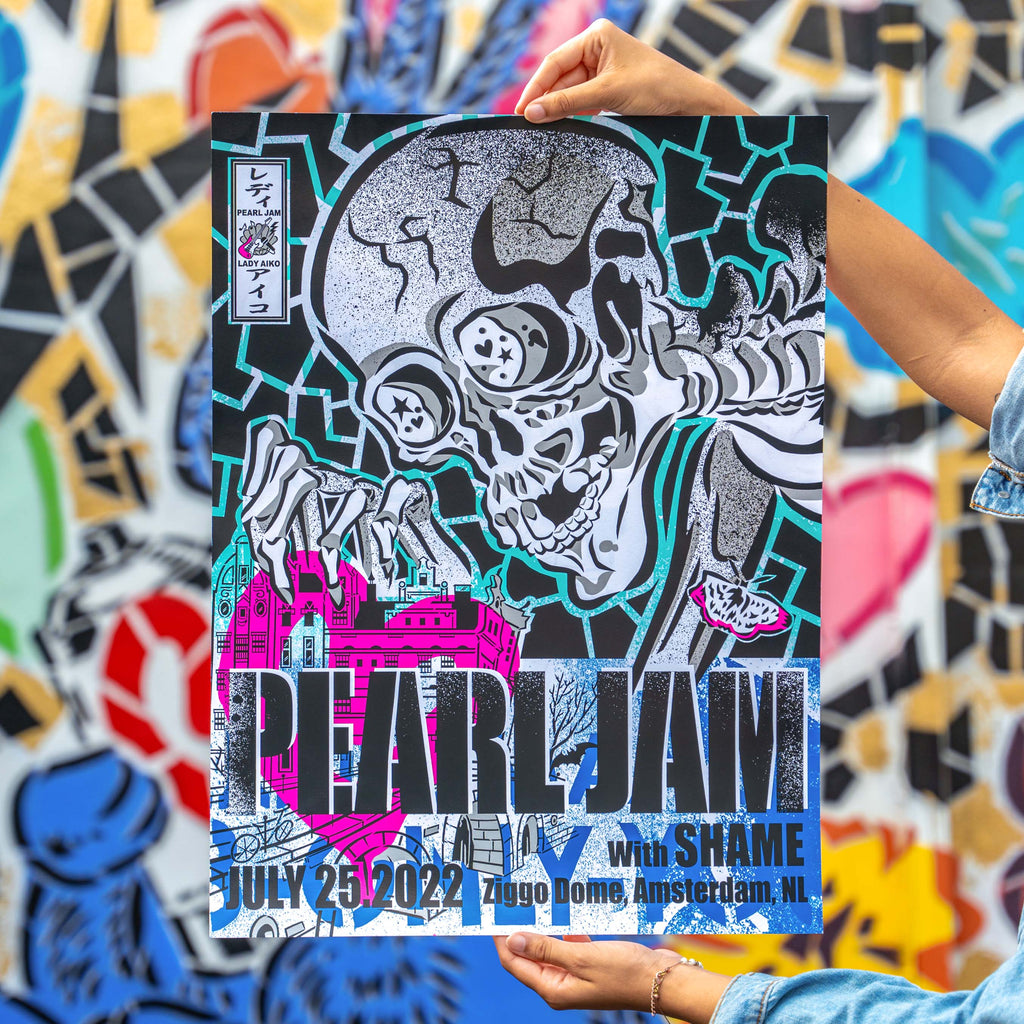 AIKO x Pearl Jam Poster PINK