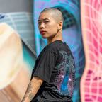 Drik the Villain VISUALIZE MINDSET Wynwood Walls Sportiqe Tee - Wynwood Walls Shop