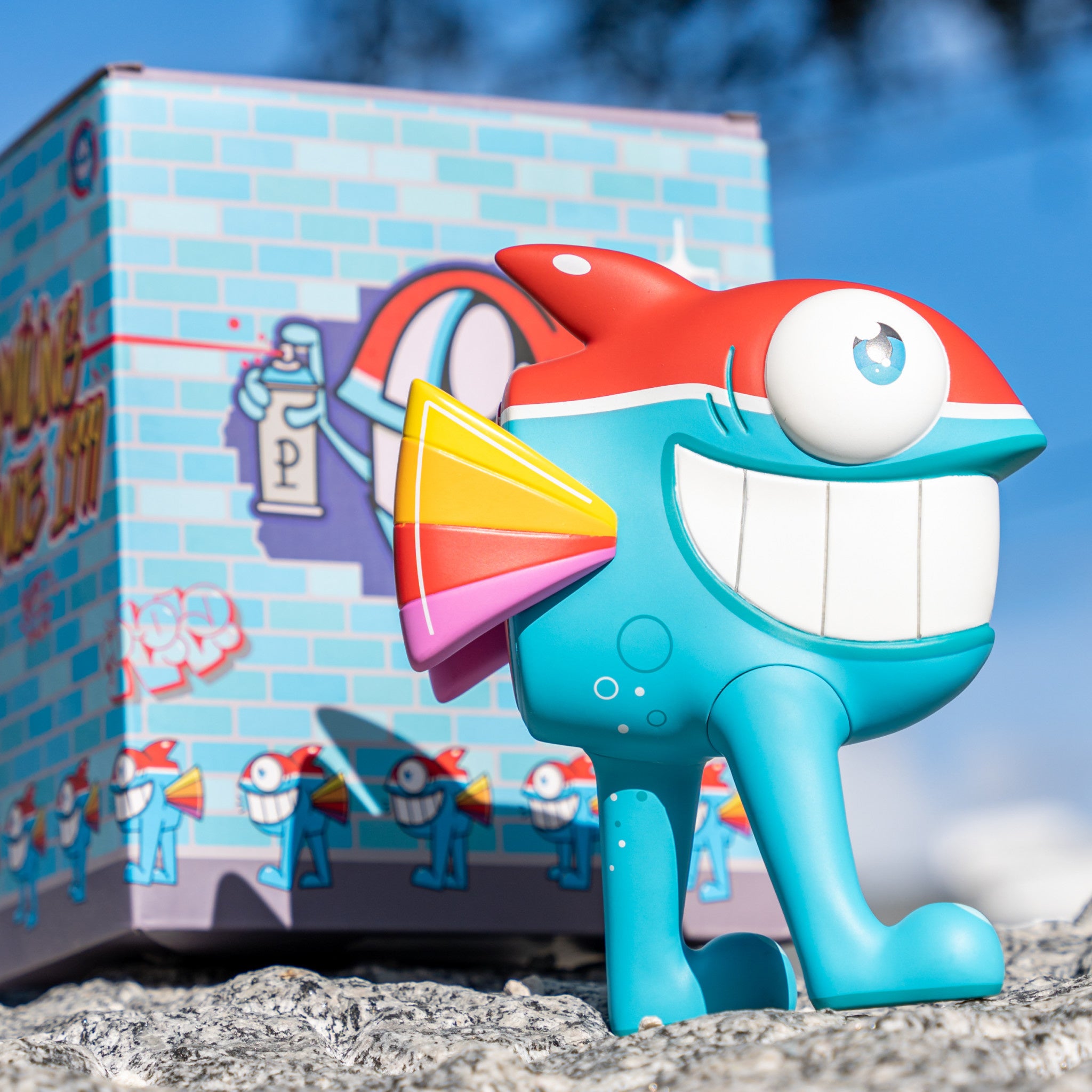 PEZ The Walking Fish - Tropical - Wynwood Walls Shop