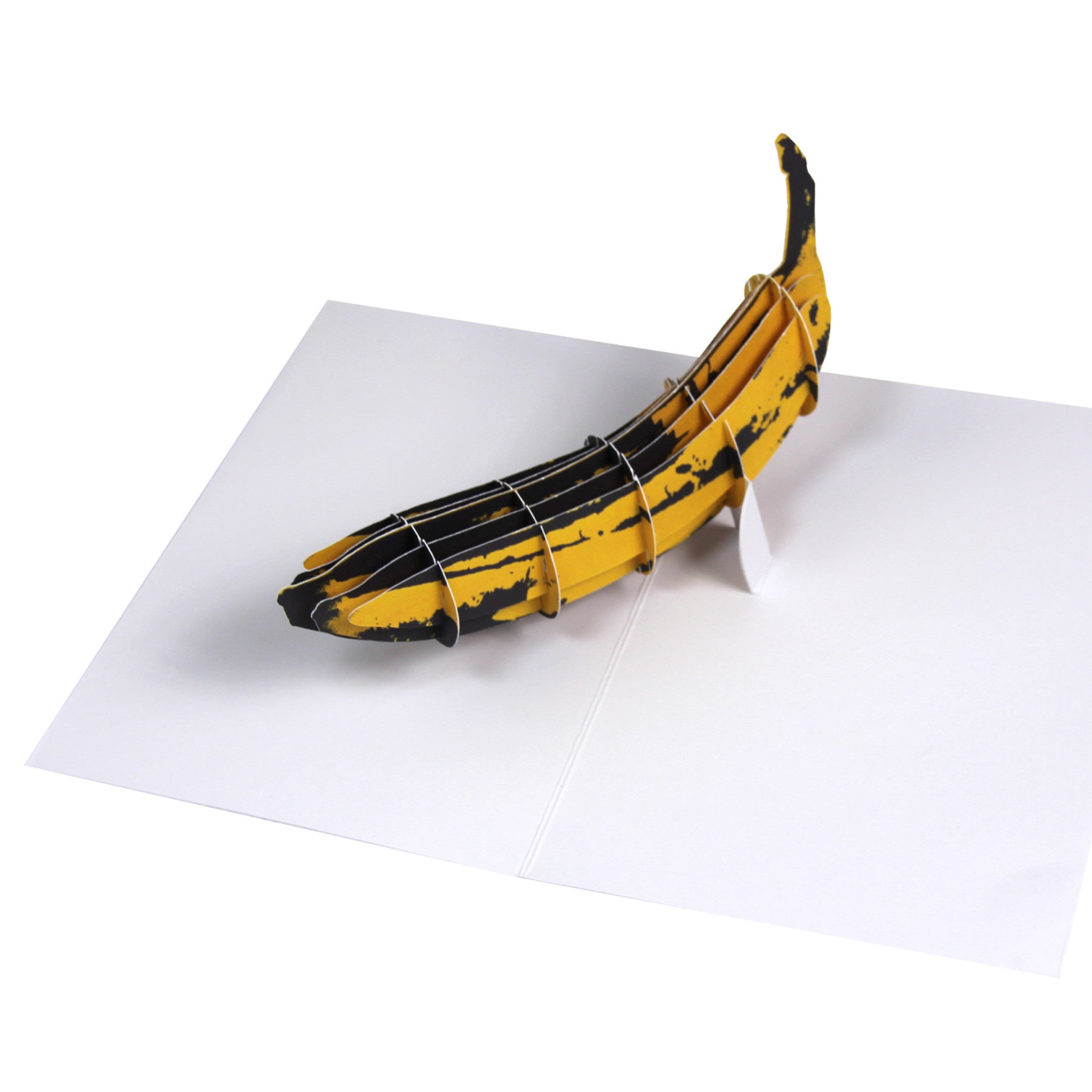 Experience Pop Art with Andy Warhol Banana Pop-Up Card – The