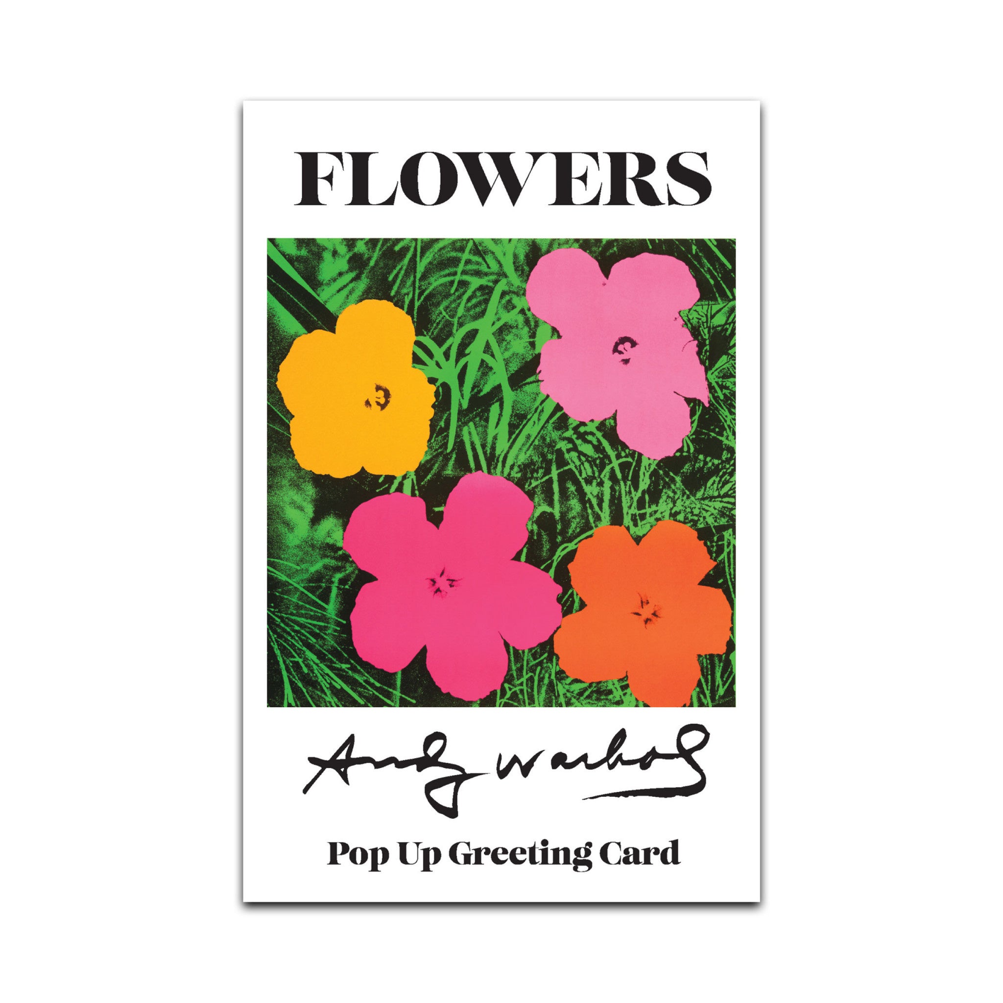 Andy Warhol FLOWERS Pop Up Card - Wynwood Walls Shop