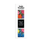 Andy Warhol Flowers Magnetic Bookmarks - Wynwood Walls Shop