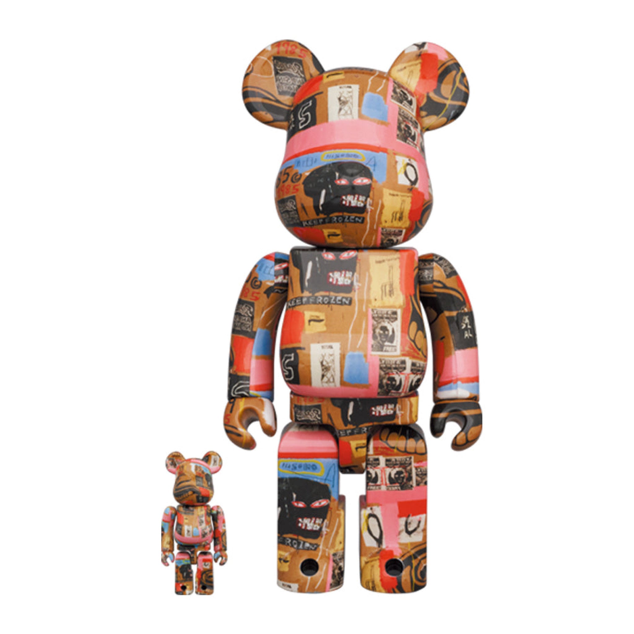 Be@rbrick Warhol x Basquiat Vol.2 100% & 400% - Wynwood Walls Shop