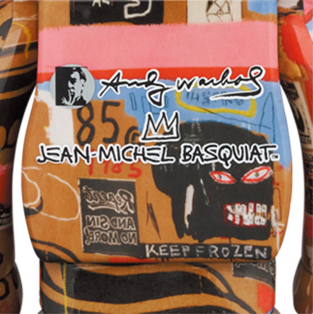 Be@rbrick Warhol x Basquiat Vol.2 100% & 400% - Wynwood Walls Shop