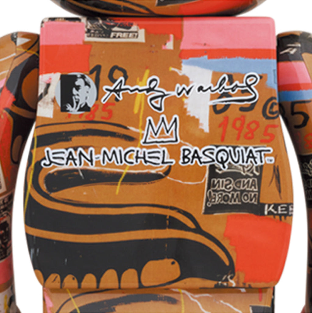 Be@rbrick Warhol x Basquiat Vol.2 1000% - Wynwood Walls Shop