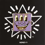 Keith Haring POP SHOP - THREE EYED MONSTER Purple Pin