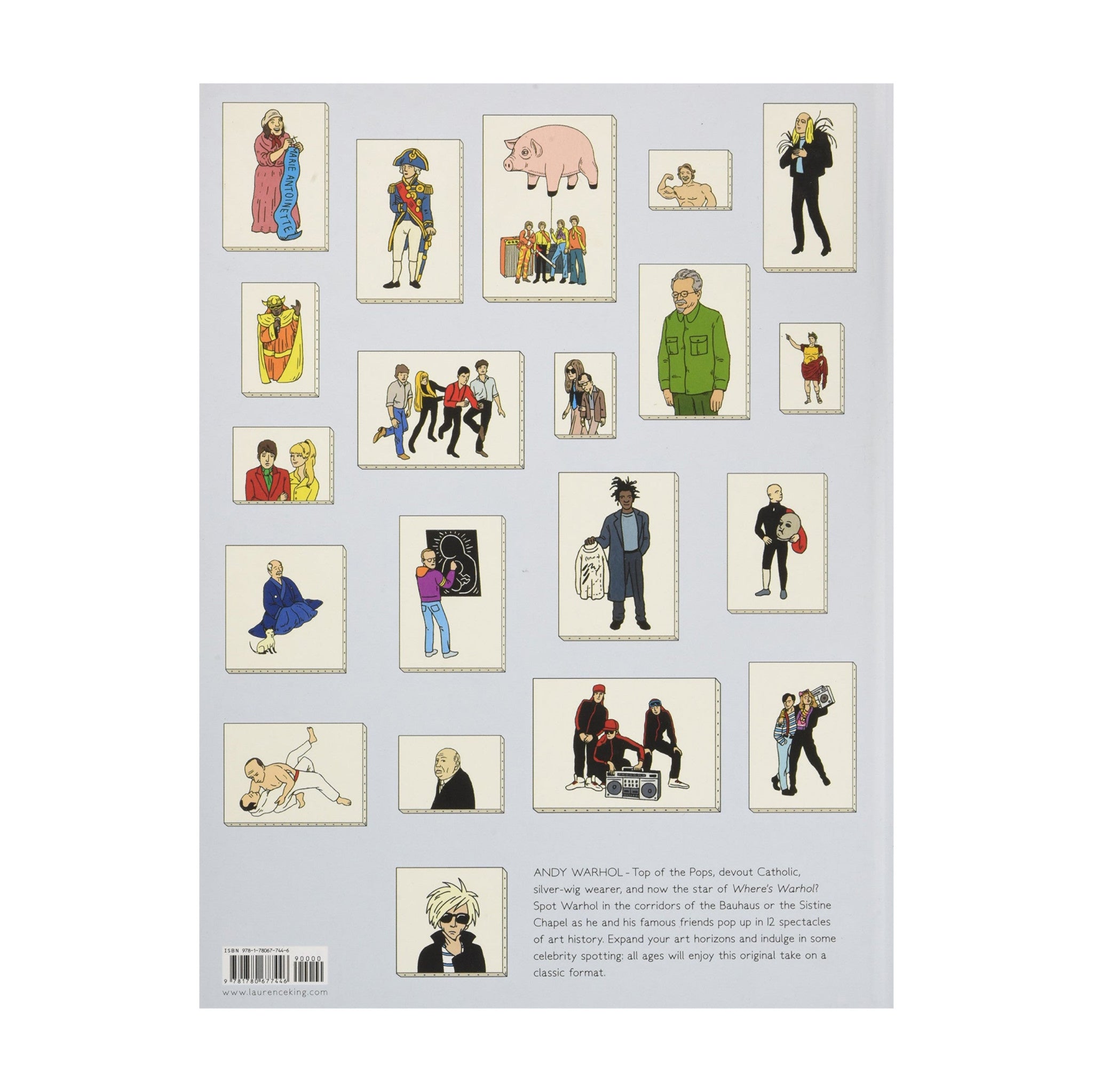 Where's Warhol?: Take a journey through art history with Andy Warhol! - Wynwood Walls Shop
