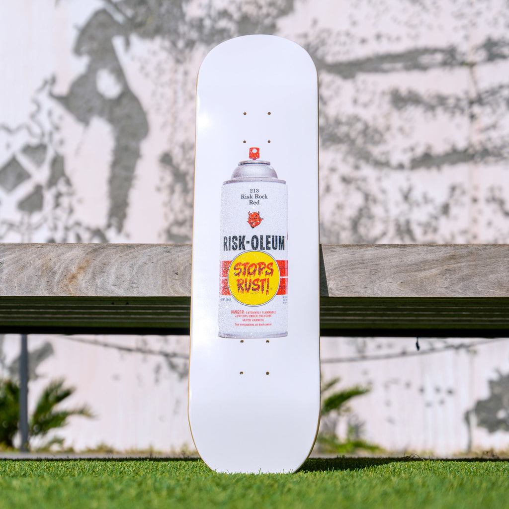 RISK Diamond Dust Riskoleum Skate Deck - Wynwood Walls Shop