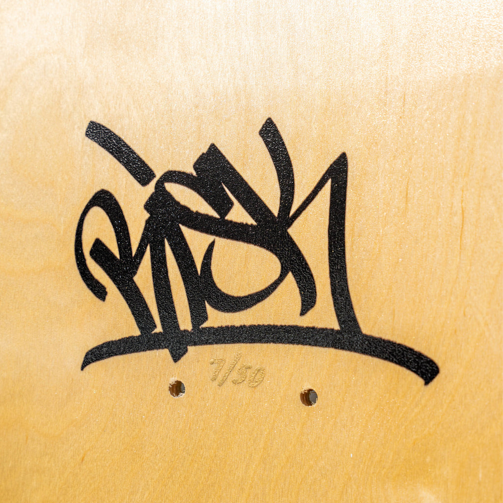 RISK Diamond Dust Riskoleum Skate Deck - Wynwood Walls Shop
