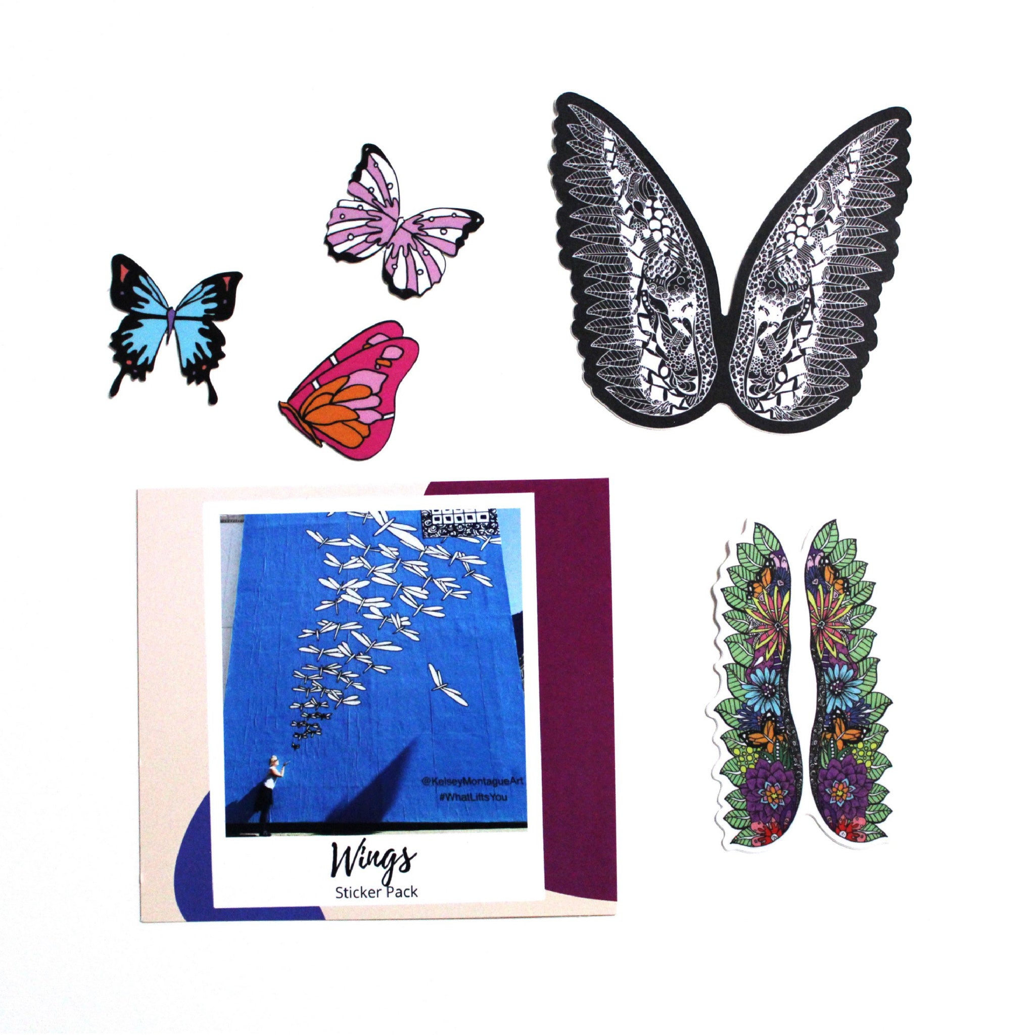 Kelsey Montague Sticker Pack Pride - Wynwood Walls Shop